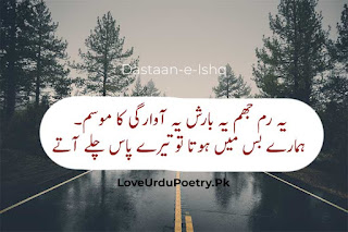 Best Rain Poetry with Urdu Images
