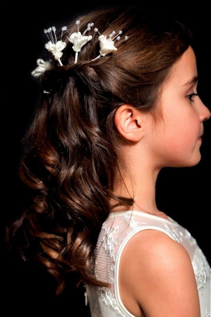 Hairstyles For Flower Girl
