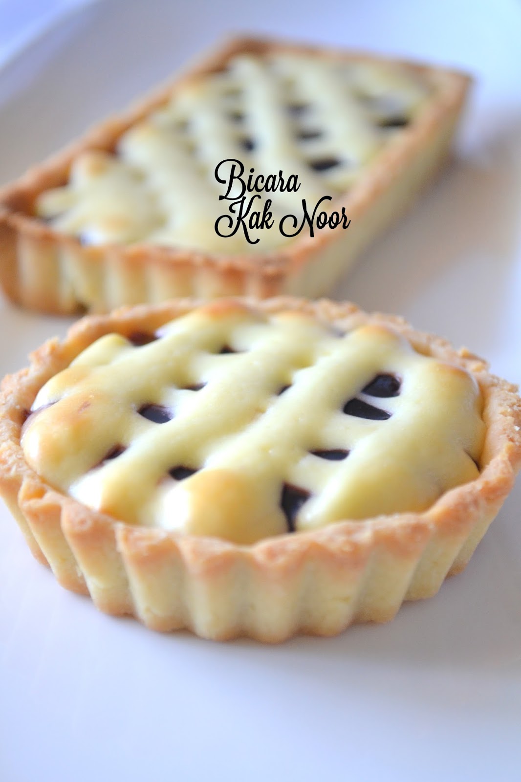 Blueberry Cheesetart Deco - Dapur Kak Noor