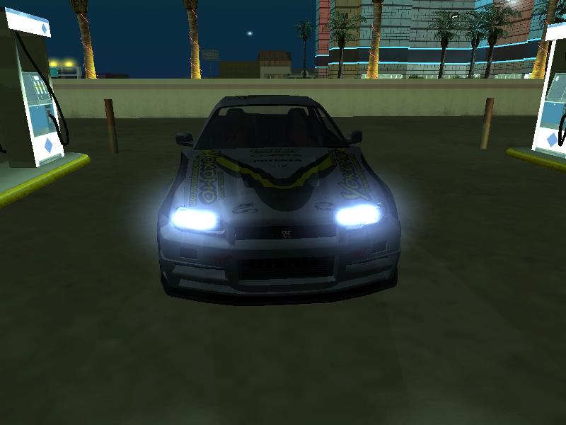 skyline r34 drift