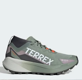 adidas: Terrex Agravic GORE-TEX Womens Trail Shoes in Silver Green or Core Black for $64 – Save $96 (60% Off!)