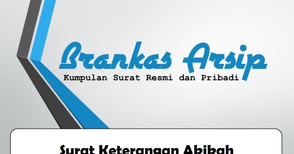 Contoh Surat Keterangan atau Sertifikat Aqiqah - Brankas Arsip