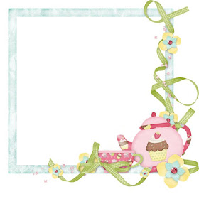 Frames from Tea and Cupcakes Clipart.