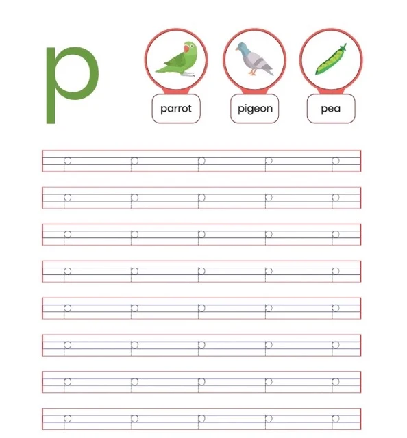 ENGLISH ALPHABET A TO Z SMALL LETTERS