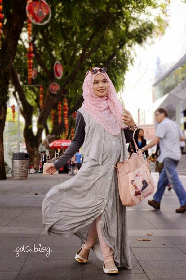  Model  Baju  Hamil  Muslim Trendy Dan Modis Tutorial Hijab