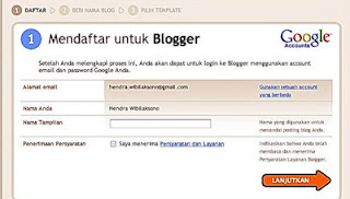 Membuat weblog dengan layanan blogger.com