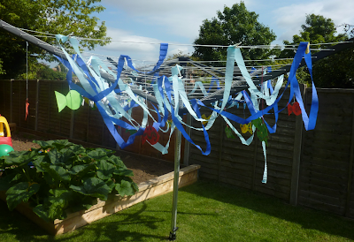  Birthday Party Ideas on We Then Decorated The Garden  Fish Went Up On The Rotary Drier With
