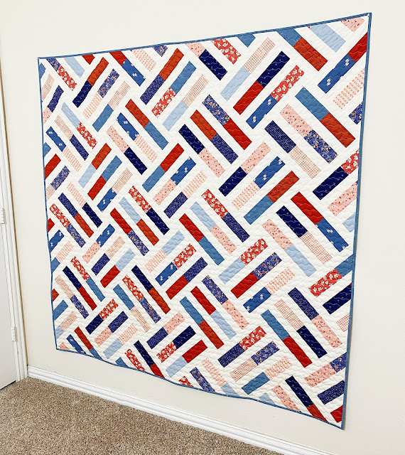 Wayward quilt pattern in Art Gallery Fabrics