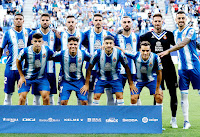 R. C. D. ESPANYOL DE BARCELONA. Temporada 2022-23. Vini Souza, Cabrera, Edu Expósito, Sergi Gómez, Sergi Darder, Lecomte, Joselu. Rubén Sáez, Nico Melamed, Óscar Gil, Brian Oliván. 🔶R. C. D. ESPANYOL DE BARCELONA ➽ RAYO VALLECANO DE MADRID 📅Viernes 19/08/2022 ⏰20:00 horas 🏆Liga de 1ª División, jornada 2 📋0-2 (Isi Palazón⚽, Pathé Ciss⚽)