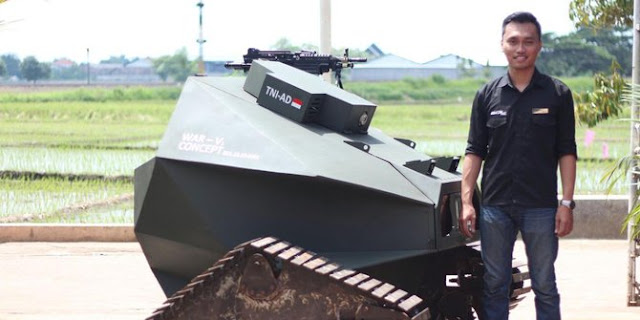 Tank robot War-V1 BDL-Tech
