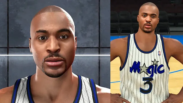 NBA 2K24 Dennis Scott Retro Cyberface & Body Update