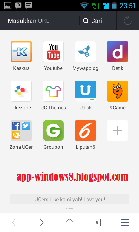 Download Apk UC Browser 10.0.0 Terbaru - App Windows