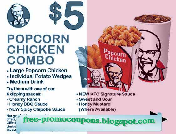 printable coupons 2018 kfc coupons