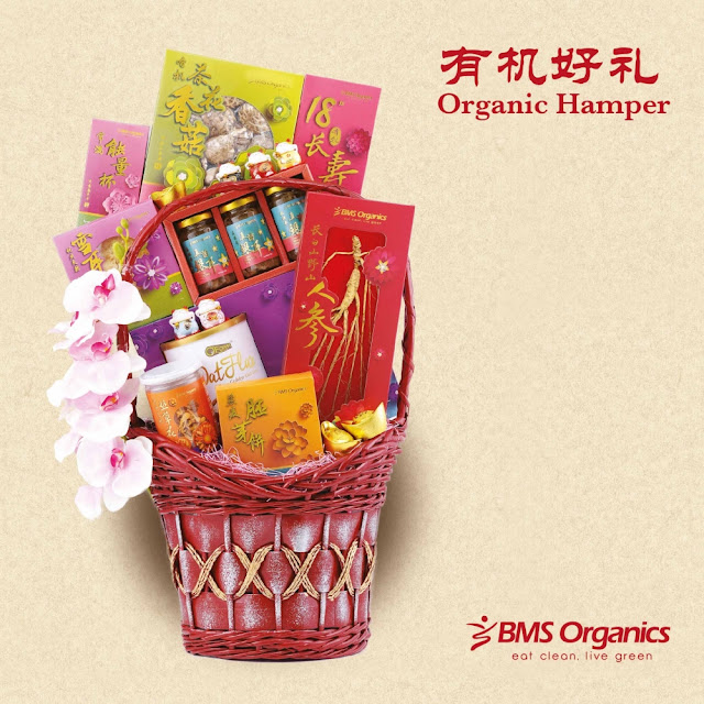 BMS Organics Healthy & Nutritious Chinese New Year Organic Hampers 2017 RM 338