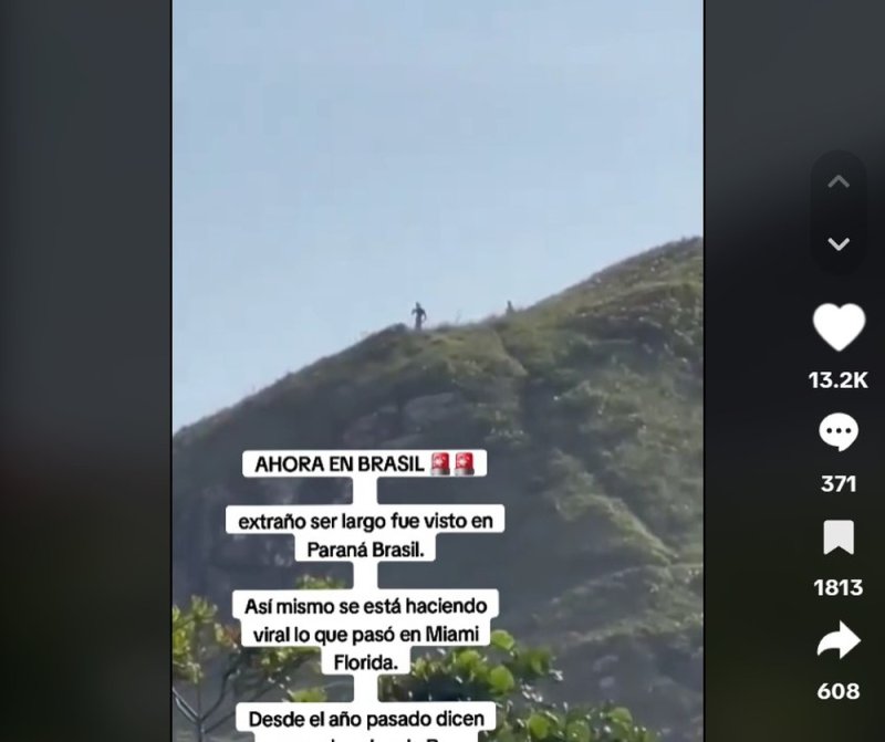 ¿Un Alíen? Video de tik tok provoca terror y burlas