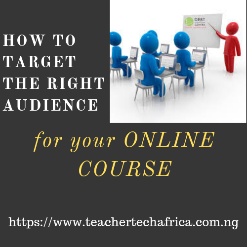 Knowing your audience for your online course