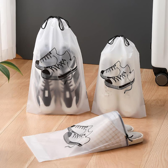 Waterproof Shoes Bag Travel Drawstring