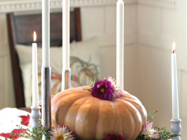 Fall Entertaining with Natural Elements