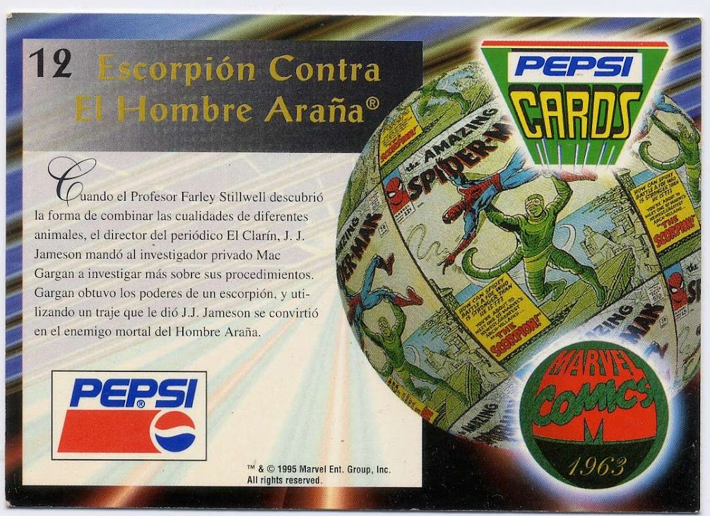 Escorpción contra el hombre araña | 12B