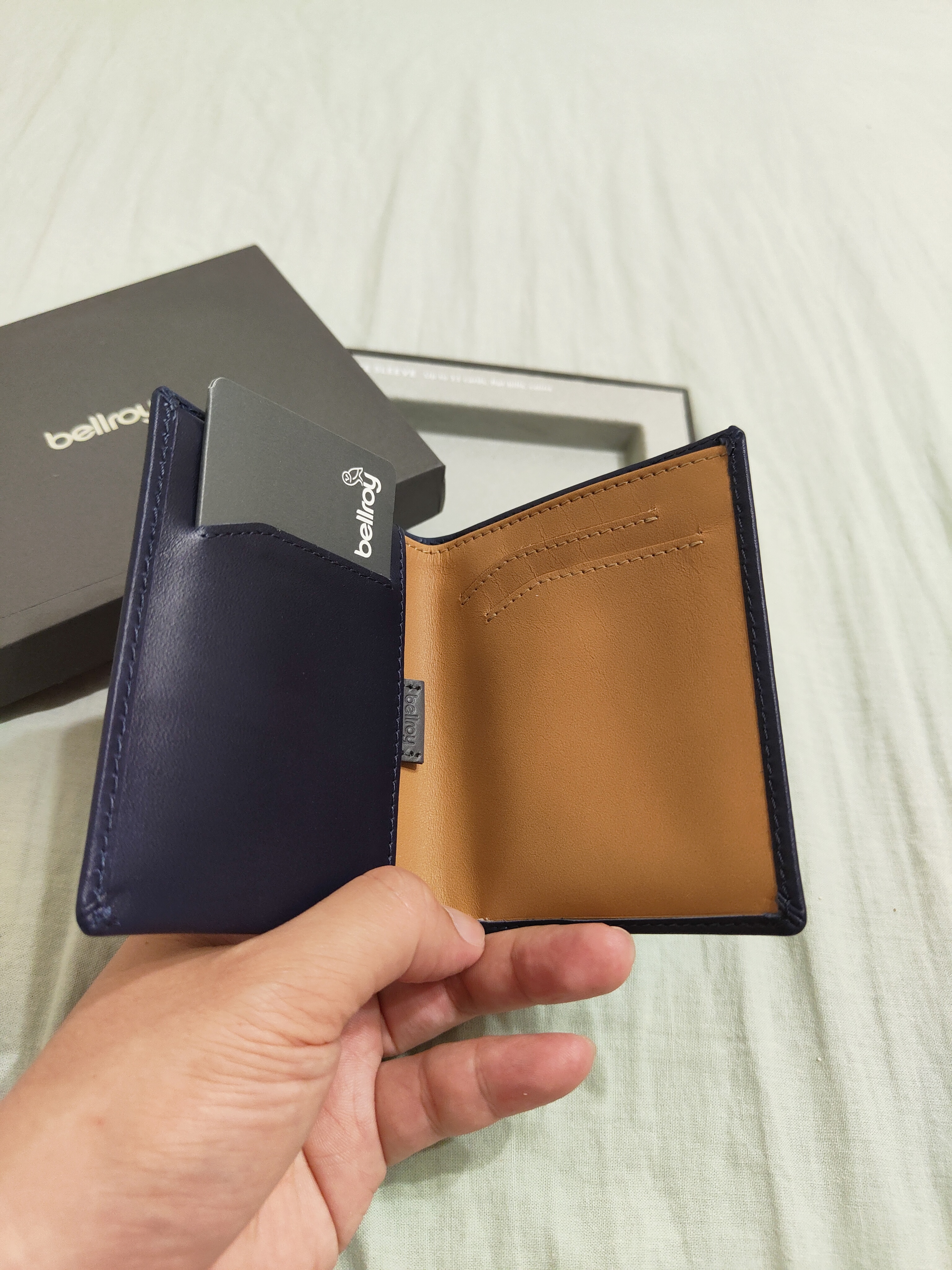 澳洲 Bellroy Note Sleeve RFID 植鞣皮多功能短夾皮夾