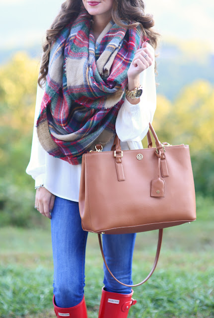 oversized blanket scarf… cute!