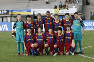 FC Barcelona alevines Spanish Soccer