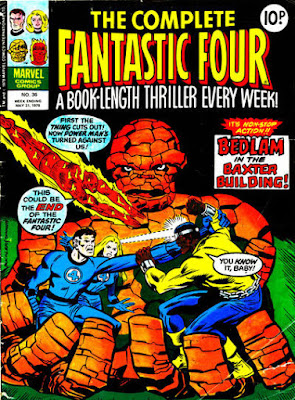 Complete Fantastic Four #36, vs Luke Cage, Power Man