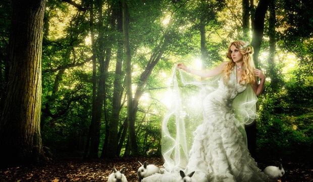 Beautiful Women Fairytale Fashion Photography