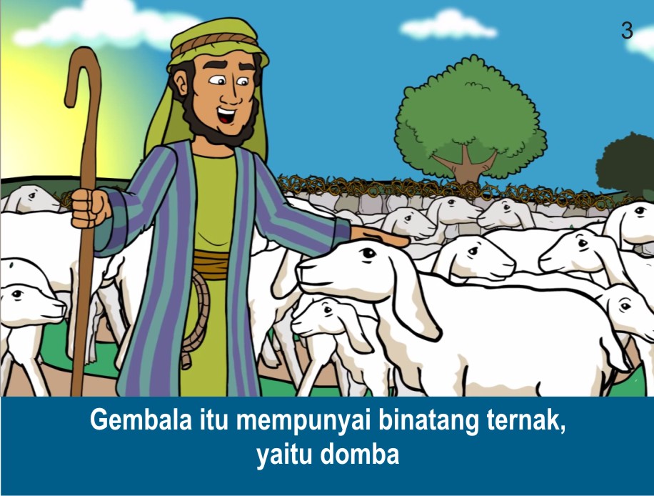 Komik Alkitab Anak: Domba Yang Hilang