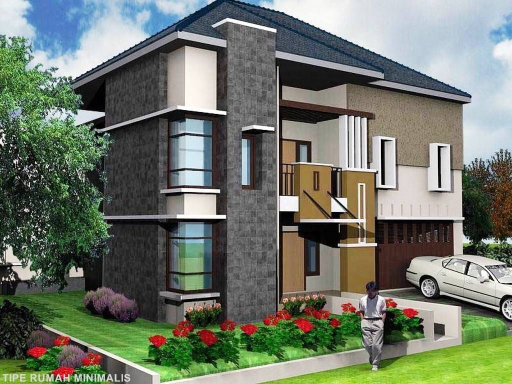 home design interior singapore Rumah  2 Lantai Di Lahan 