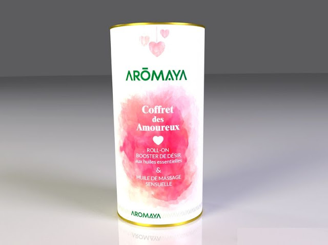 Coffret des amoureux, aromathérapie Aromaya, Pharmacie Lafayette - Blog beauté