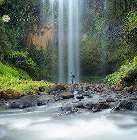 Jelajah Nusantara : Air terjun tirai dengan pesona pelanginya yang indah