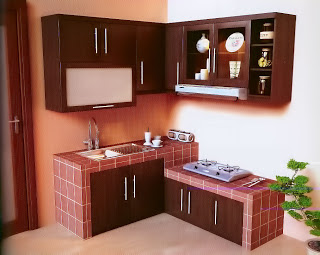 Desain Interior Dapur Kecil Mungil Minimalis