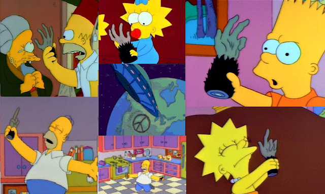 Lisa's Nightmare,The Simpsons, The Simpsons parody