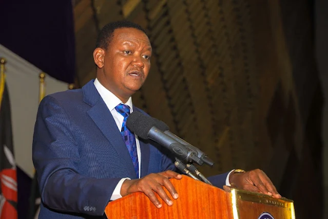 Alfred Mutua, the party leader of the Maendeleo Chap Chap Party wants to ditch Azimio LA Umoja. PHOTO | Courtesy