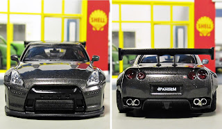 Ignition Model 1/64 Pandem R35 GT-R Gun nissan