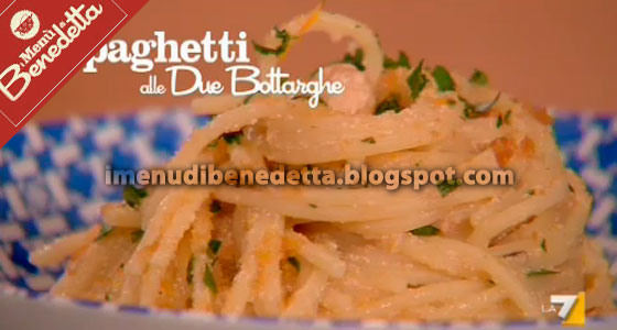 Spaghetti alle due Bottarghe di Benedetta Parodi