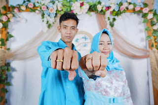 sewa backdrop lamaran murah