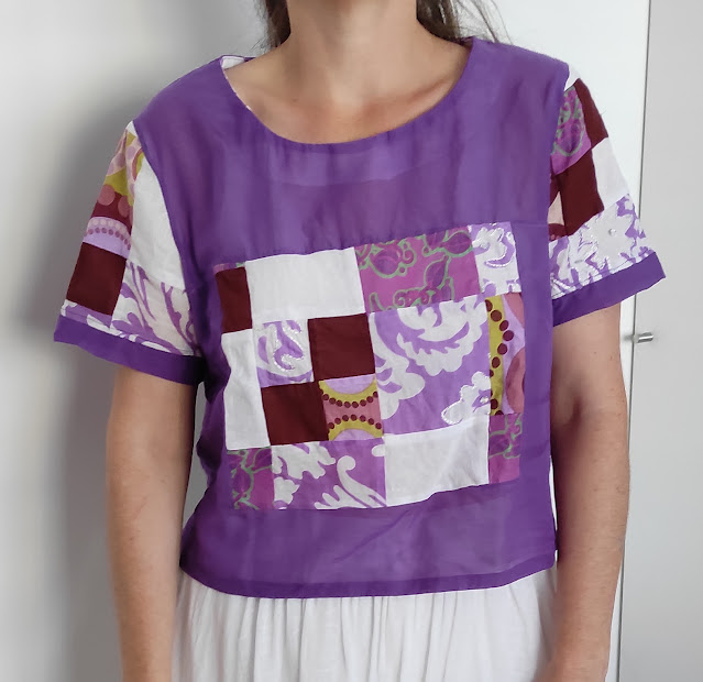 tee shirt patchwork