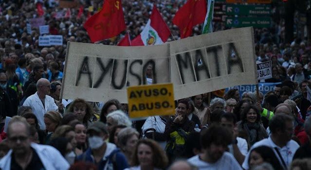 Manifestación Sanidad Pública. Madrid