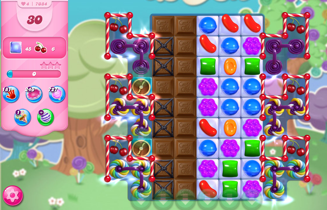 Candy Crush Saga level 7084