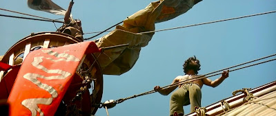 Día de la Hispanidad - Descubrimiento de América en cine - Bandera capitana de Cristóbal Colón - EXPO92 - el fancine - Antena Historia - Matalascañas
