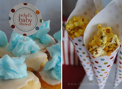  Baby Shower Ideas on Bella Grace Party Designs   Real Party  Vintage Circus Baby Shower