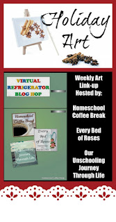 Lane Boy on the Virtual Refrigerator - an art link-up hosted by Homeschool Coffee Break @ kympossibleblog.blogspot.com