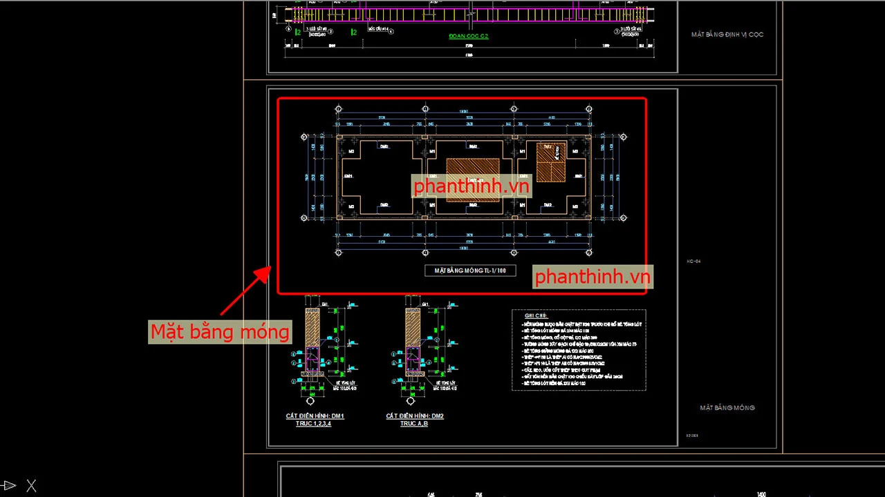 Bản vẽ nhà phố 5x20m 3 tầng full file Cad