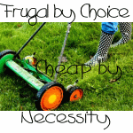 Shared on Frugal by Choice, Cheap by Necessity