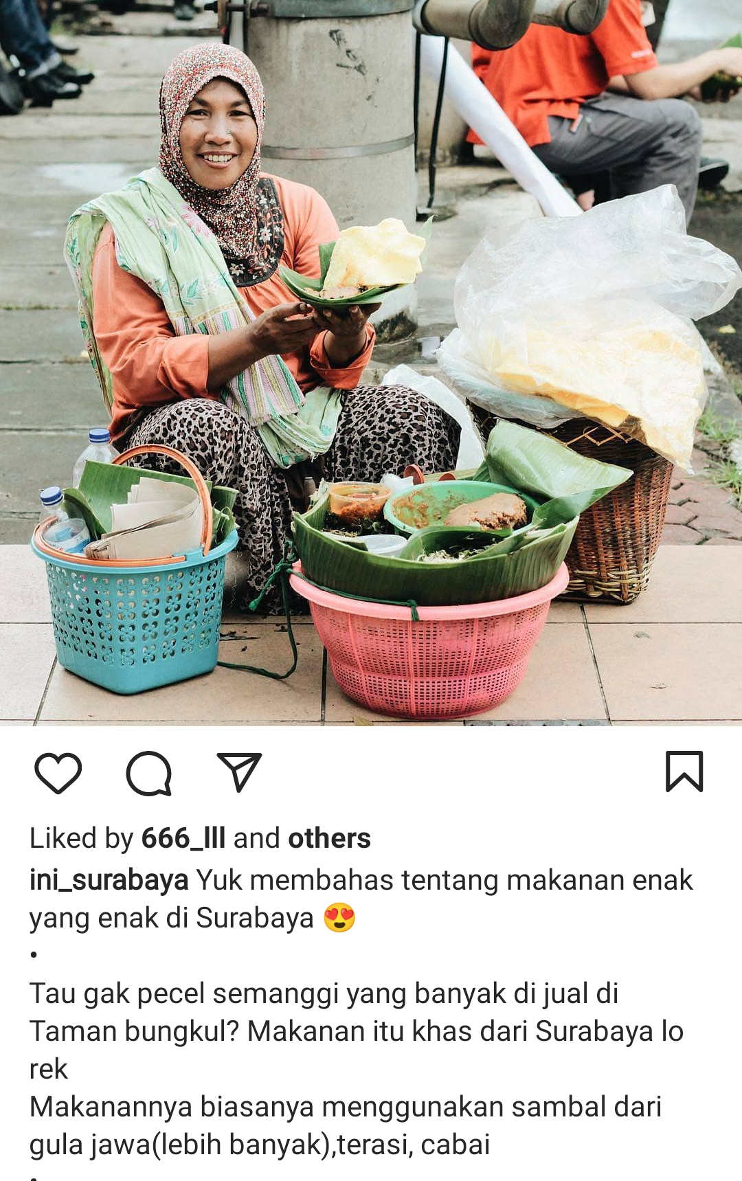 Semanggi, kuliner khas Surabaya