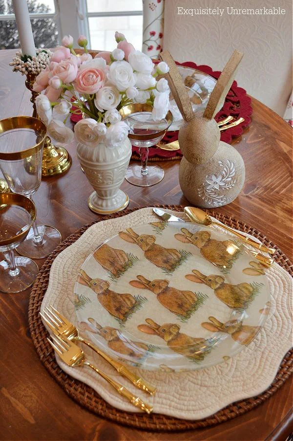 Easter Table Setting