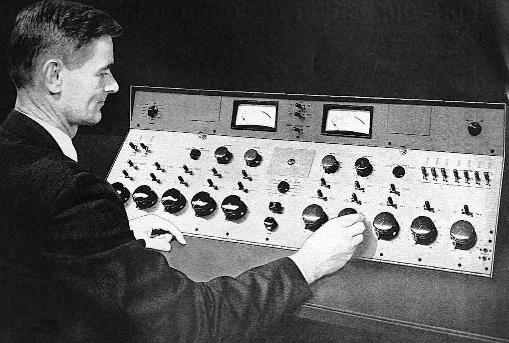 a 1963 control panel