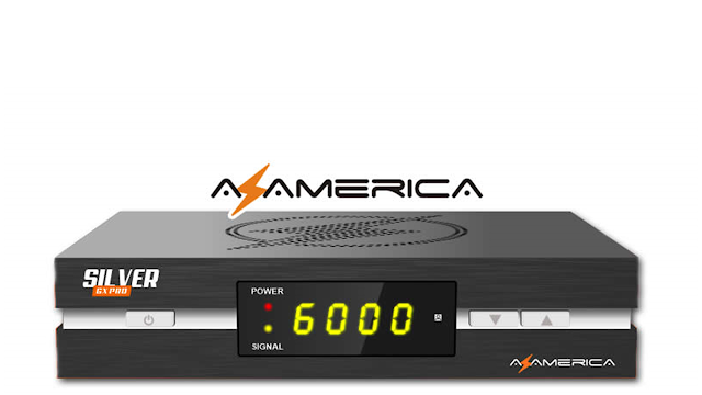 Azamerica Silver GX PRO Primeira Atualização V1.05 - 01/04/2021